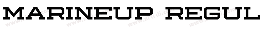 MarineUP Regular字体转换 MarineUP Regular字体转换